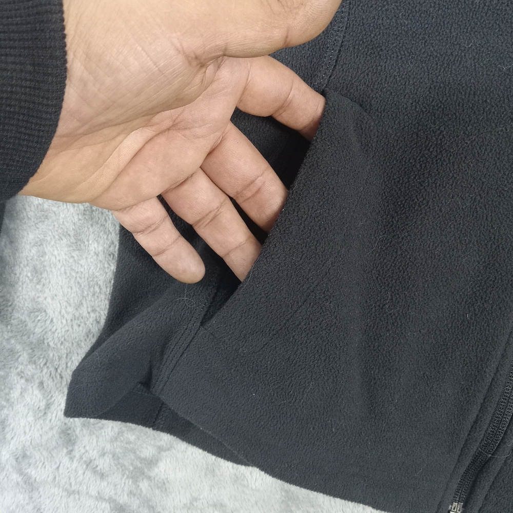 The North Face Women's Black Full Zip Feence Hoodie Size Small - Picture 5 of 13